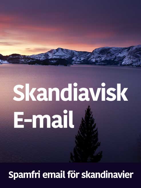 Email for skandinavier